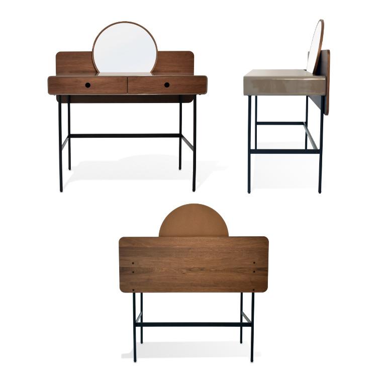 ガルト ドレッサー ミラードレッサー おしゃれ かわいい デスク 化粧台 GART（ガルト） ドレッサー デスク テーブル 化粧台 テレン
