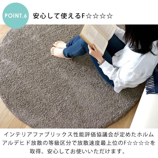 新品未使用品　スミノエ　ニューツイスティ　ラグ　シャギーラグ スミノエ ラグマット シャギーラグ ニューツイスティ 100cm円形
