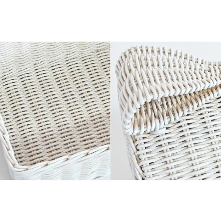 かご バスケット 収納 ラタン fiore フィオーレ フタ付きバスケット