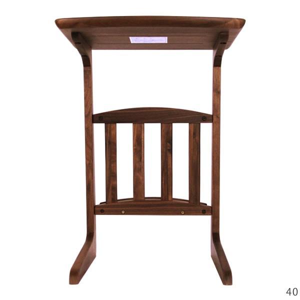 J1714 現行販売品 BURNO ブルーノ ソファテーブル 40 Sofa Table 40 ナイトテーブル サイドテーブル 天然木 ウォールナット材 新品参考価格17,177円 クリーニング済み サイドテーブル「Bruno(ブルーノ)」 | 家具・インテリア通販の【公式