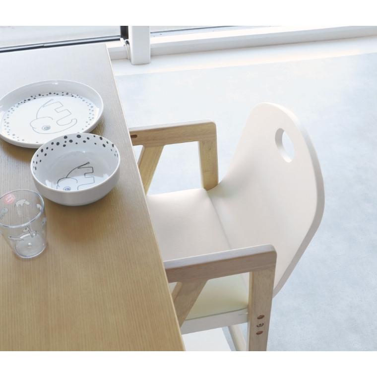 ベビーチェア キッズチェア ハイチェア イス 6ヶ月 テーブル付き ベルト ナチュラル 高さ調整 お手入れ 簡単 PVC 赤ちゃん 市場 i-lab ハグミー hugmy ILC-3690 | ICHIBA | 16