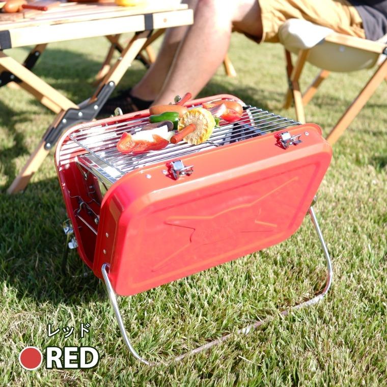 peace park バーベキューコンロ 折りたたみ 中型 BBQ スーツ