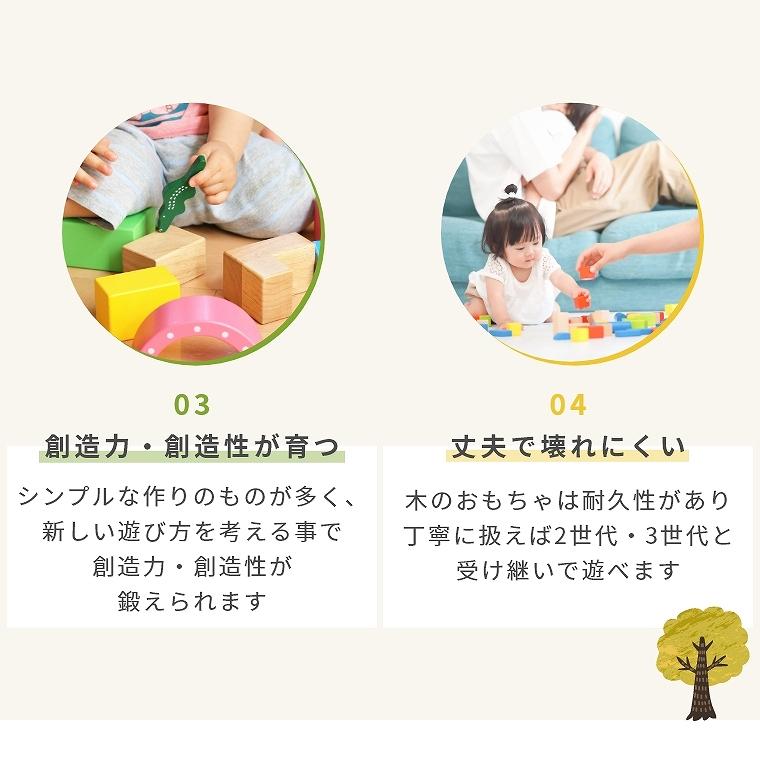 積み木 知育 木製 1歳 2歳 3歳 男の子 女の子 ニチガン 知育玩具 木製玩具 木のおもちゃ 誕生日 プレゼント ラッピング 日本製 どうぶつ｜f-news｜07