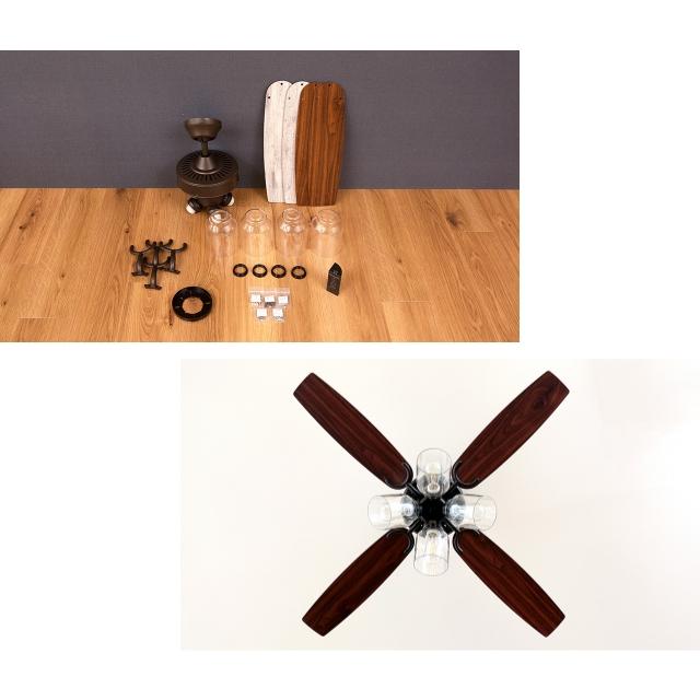 JAVALO ELF シーリングファンライト おしゃれ シーリングファン JE