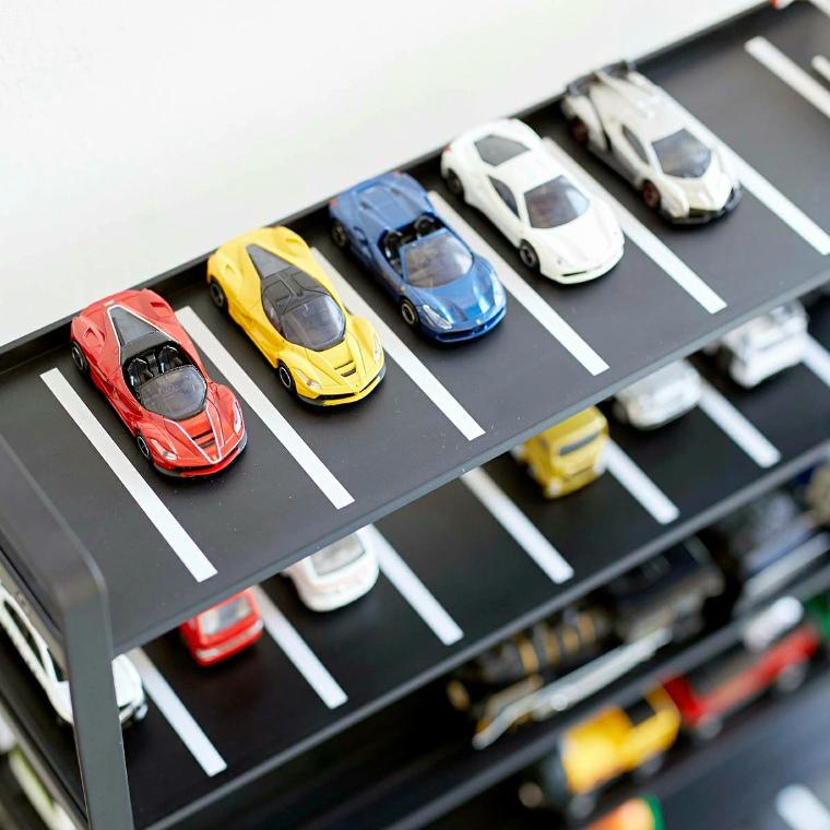 tower あすつく ミニカー＆レールトイラック タワー 山崎実業