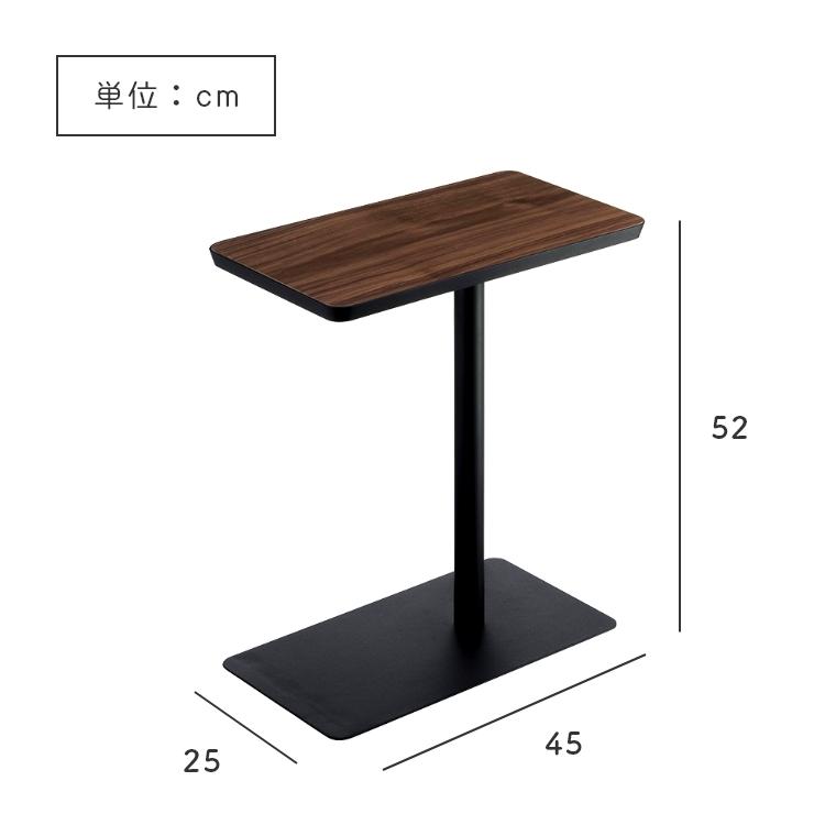 あすつく サイドテーブル 白 おしゃれ tower タワー 差し込みサイドテーブル 幅45cm 山崎実業 ソファサイド ミニテーブル スリム シンプル 北欧 スチール 白 黒｜f-news｜10