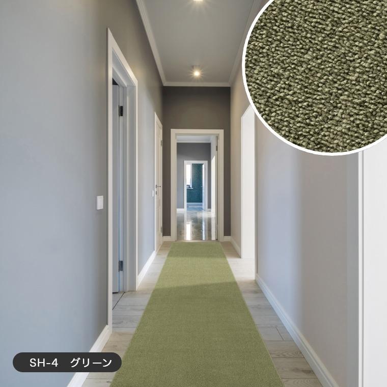 シンプル 江戸間10帖 サイズオーダーOK 色に深みのある杢糸 防音カットパイルラグ SOUND HAZE サウンドヘイズ 352×440cm スミノエ 日本製_6