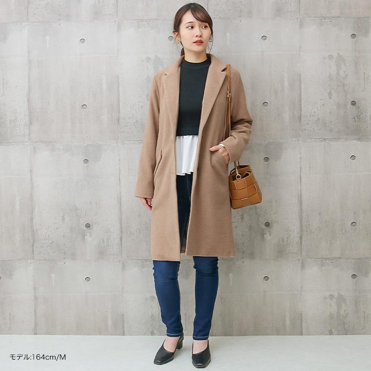チェスターコート レディース アウター コート 秋冬 代 30代 40代 50代 ファッション 選べる長さ 大きいサイズ 41 ソーシャルガール 通販 Yahoo ショッピング