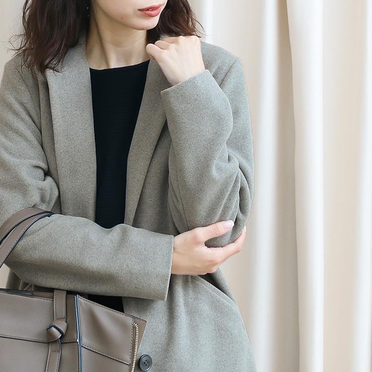 チェスターコート レディース アウター コート 秋冬 代 30代 40代 50代 ファッション 選べる長さ 大きいサイズ 41 ソーシャルガール 通販 Yahoo ショッピング