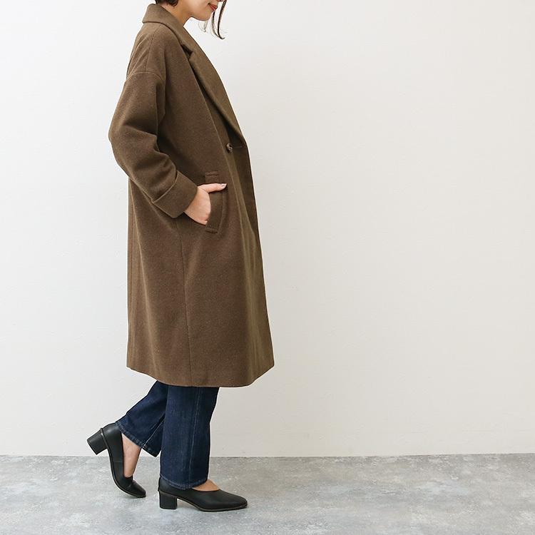 チェスターコート ウールコート レディース アウター コート 秋冬 代 30代 40代 50代 ファッション 大きめ オーバーサイズ 75 ソーシャルガール 通販 Yahoo ショッピング