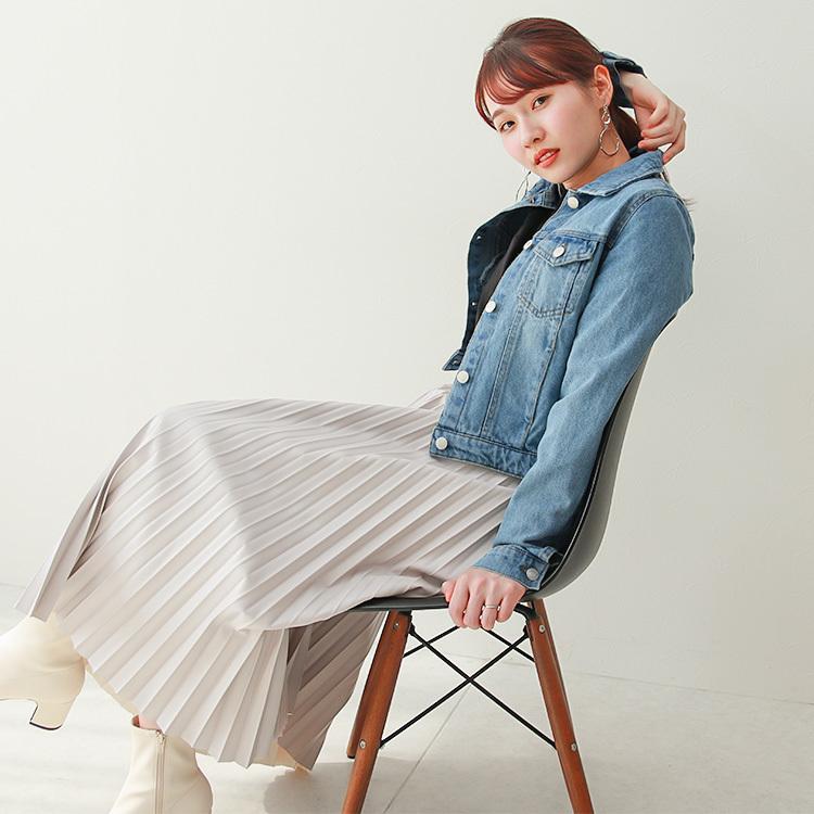 デニムジャケット Gジャン ジージャン レディース ショート丈 アウター 大きいサイズ 柔らかデニム ストレッチ 春夏 秋冬 代 30代 40代 50代 9030 92 ソーシャルガール 通販 Yahoo ショッピング