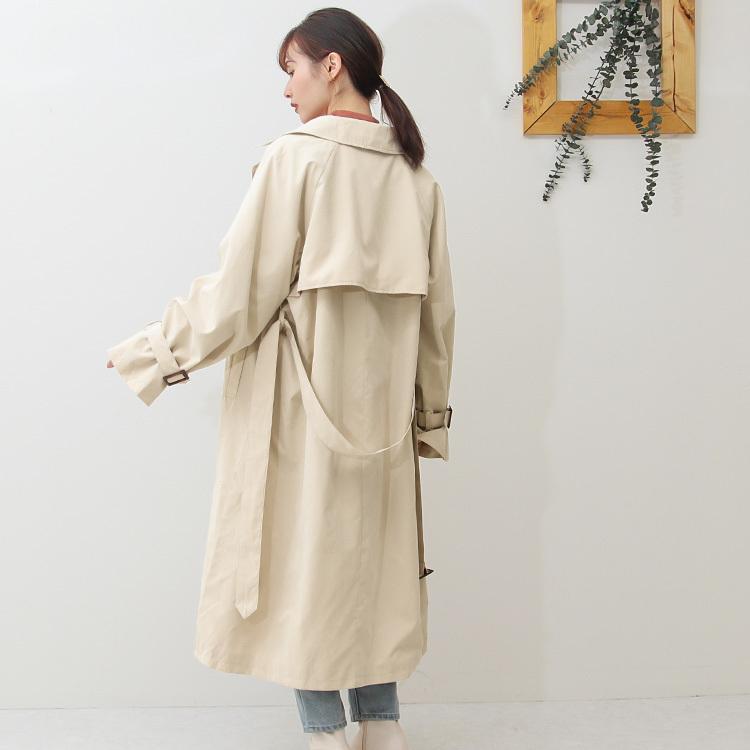 トレンチコート レディース スプリングコート 春コート ロングコート アウター 春物 春服 30代 40代 50代 キャンディ袖 9467 92 ソーシャルガール 通販 Yahoo ショッピング