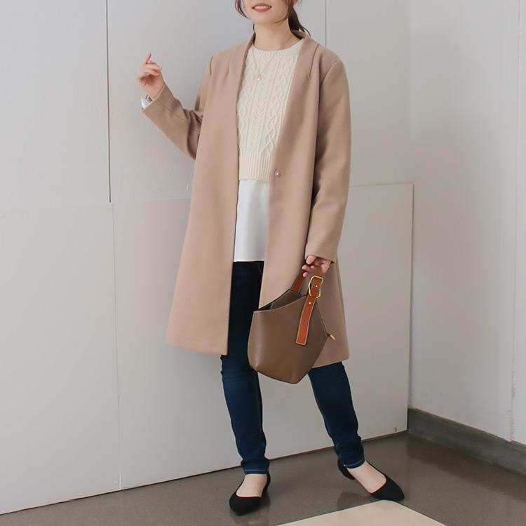 ノーカラーコート ウールコート レディース アウター コート ロング丈 秋冬 20代 30代 40代 50代 大きいサイズ Vネック :9676-92:SocialGIRL - 通販 - Yahoo!ショッピング ノーカラーコート ウールコート レディース アウター コート ロング丈 秋冬 20代 30代 40代 50代 大きいサイズ Vネック :9676-92:SocialGIRL - 通販 - Yahoo!ショッピング