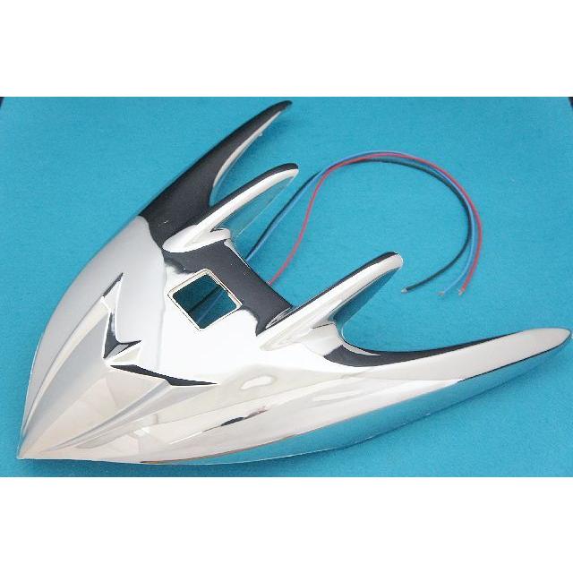 LED付!メッキテールカウル ライブディオ/DIO ZX/(AF34/35)用