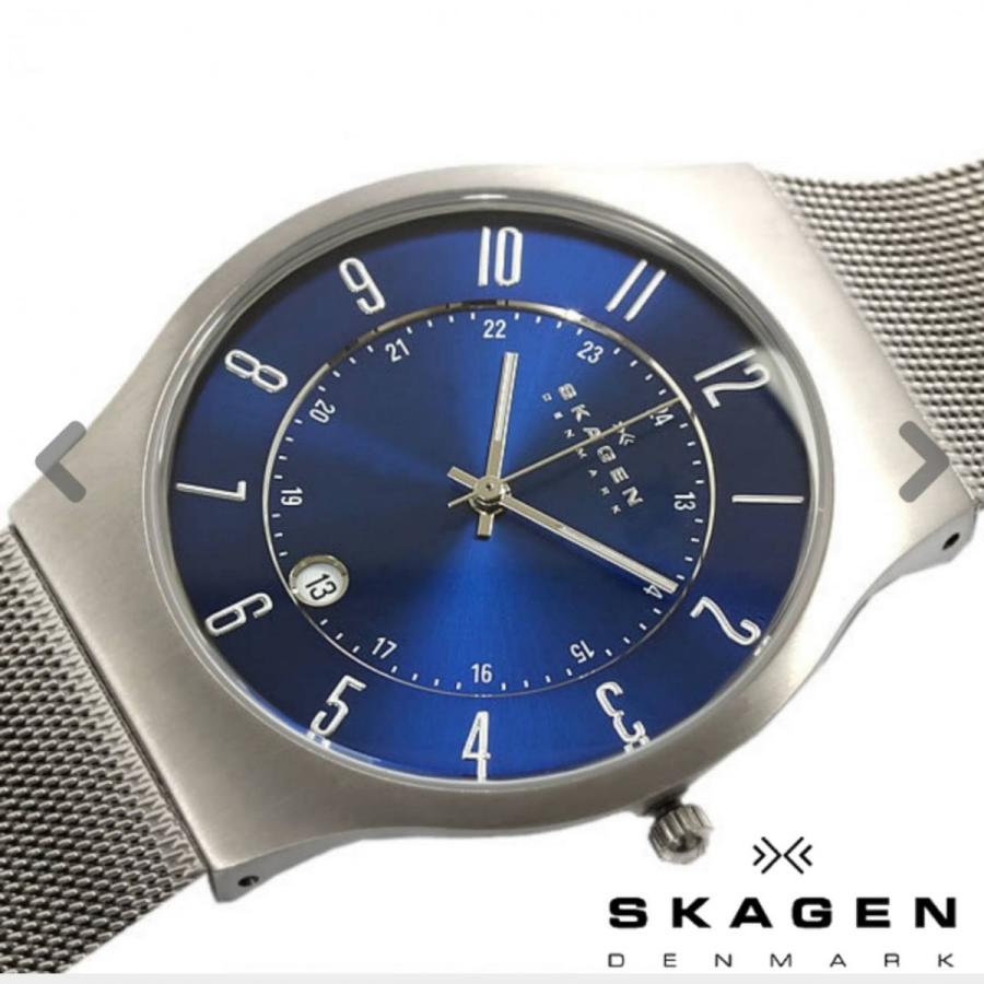 スカーゲン SKAGEN クオーツ腕時計 ユニセックス 233XLTTMグレー / 233XLTTNブルー