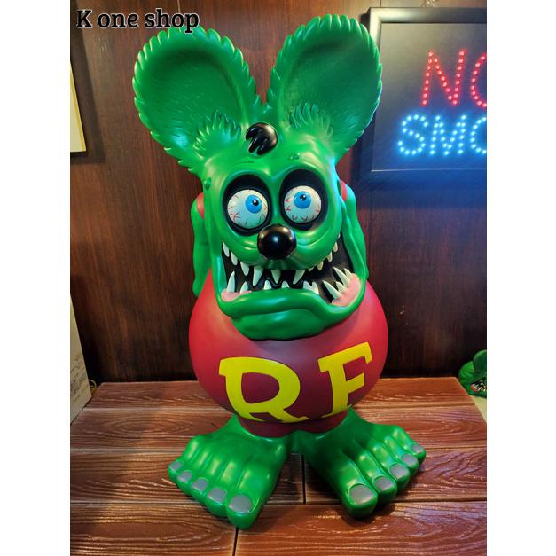 巨大【ラットフィンク　60cm ビッグコインバンク】貯金箱 FUNKO Rat Fink ビッグスタチュー 大型　アメリカン雑貨　BIG COIN BANK　フィギュア｜f-pleasant｜04