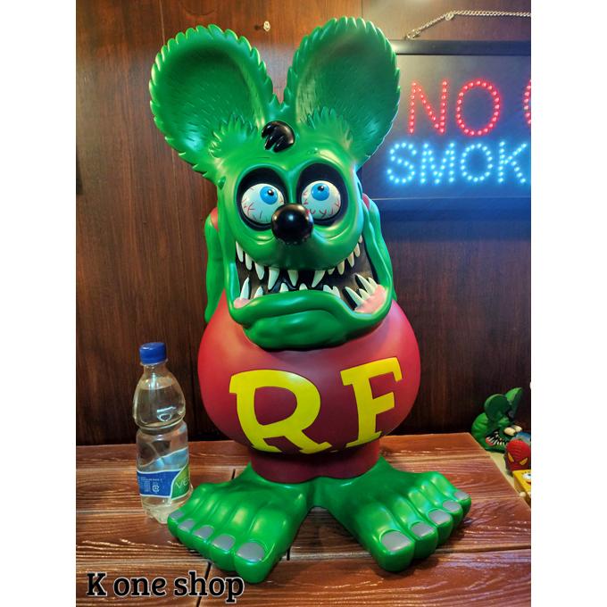 巨大【ラットフィンク　60cm ビッグコインバンク】貯金箱 FUNKO Rat Fink ビッグスタチュー 大型　アメリカン雑貨　BIG COIN BANK　フィギュア｜f-pleasant｜06