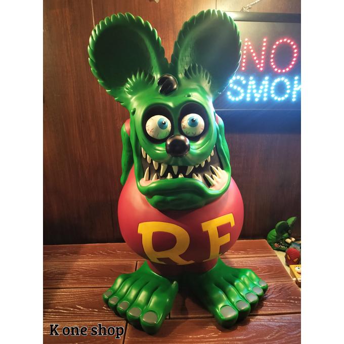 巨大【ラットフィンク　60cm ビッグコインバンク】貯金箱 FUNKO Rat Fink ビッグスタチュー 大型　アメリカン雑貨　BIG COIN BANK　フィギュア｜f-pleasant｜07