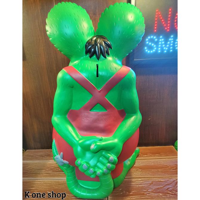 巨大【ラットフィンク　60cm ビッグコインバンク】貯金箱 FUNKO Rat Fink ビッグスタチュー 大型　アメリカン雑貨　BIG COIN BANK　フィギュア｜f-pleasant｜08