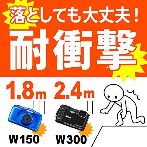 最安値❕ Nikon デジタルカメラ COOLPIX W150 防水 W150WH クールピクス ホワイト 【TMF8676722534】(30513円)