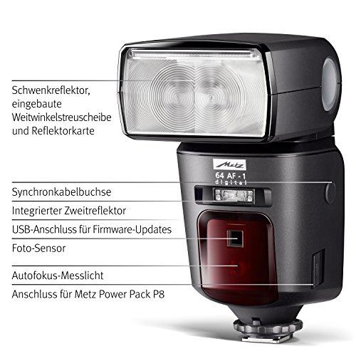 Metz フラッシュ ストロボ MECABLITZ 64 AF-1 digital ペンタックス用 ガイドナンバー64 064040 GMS1592184411(15565円)