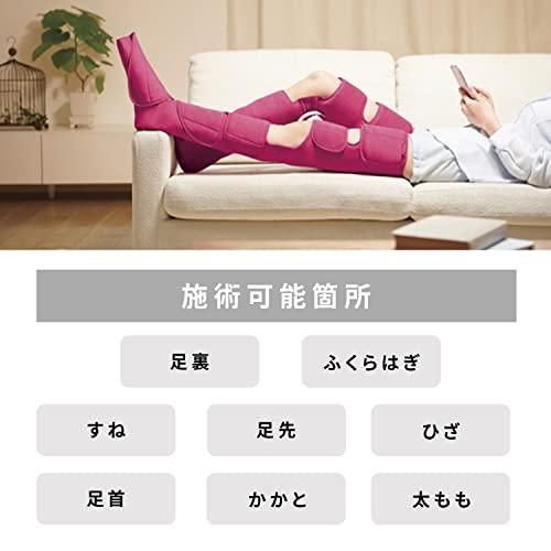 最新 パナソニック エアーマッサージャー レッグリフレ ひざ/太もも巻き対応 温感機能搭載 8コース ダークグレー EW-CRA99-H 【SKC7748848354】(27250円)