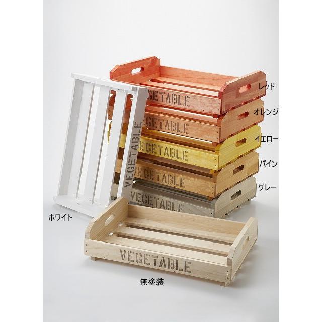 マルシェ木箱 Sサイズ （塗装品 各色） 木箱1個あたりの単品販売