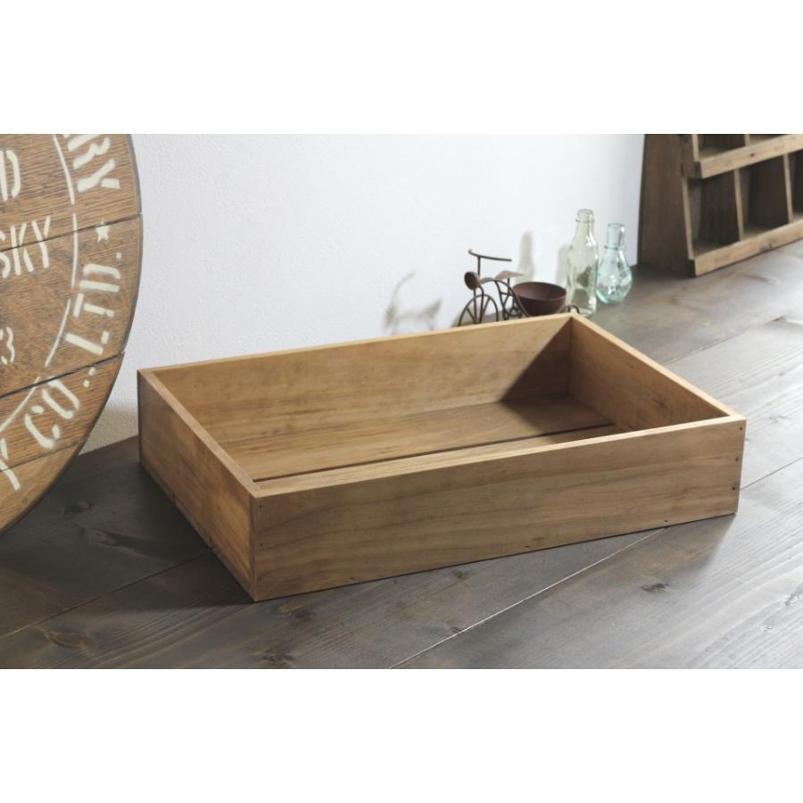 マルシェ傾斜台 レール幅可変式（傾斜台1台＆ディスプレイコンテナ木箱