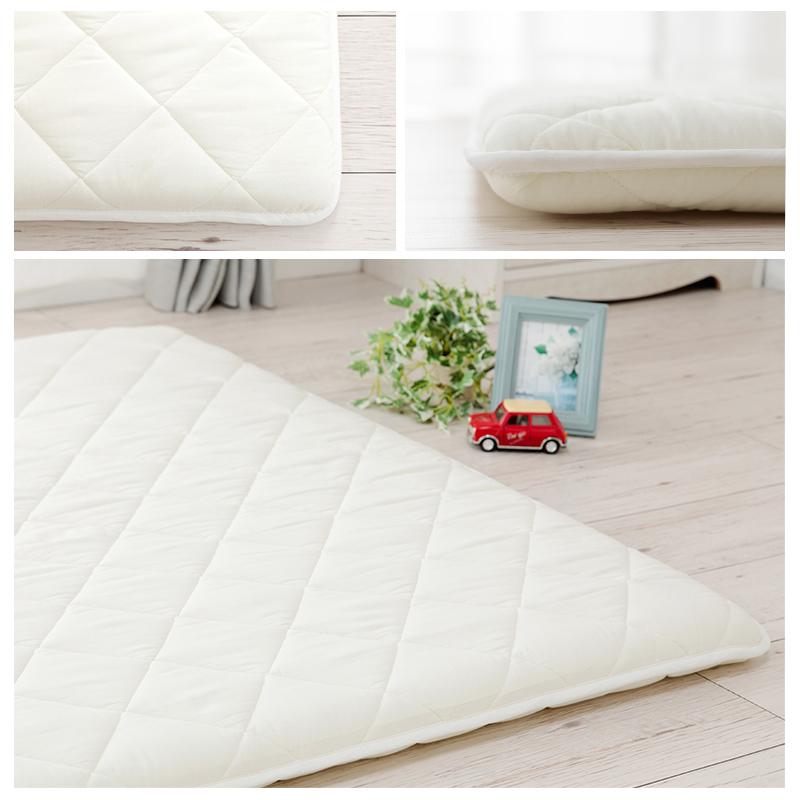 ベビーマット 寝返りマットレス 90 90cm 正方形 ベビープレイマット赤ちゃん 寝返り防止 お昼寝 日本製 Jr 0033 布団ランキング館 通販 Yahoo ショッピング