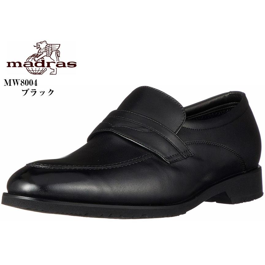 マドラスウォーク Madras Walk Mw8004 Gore Tex ドレス トラッドスリッポンビジネスシューズ メンズ 幅広の足の方におすすめの4eラウンドトゥビジネス 希望者のみラッピング無料