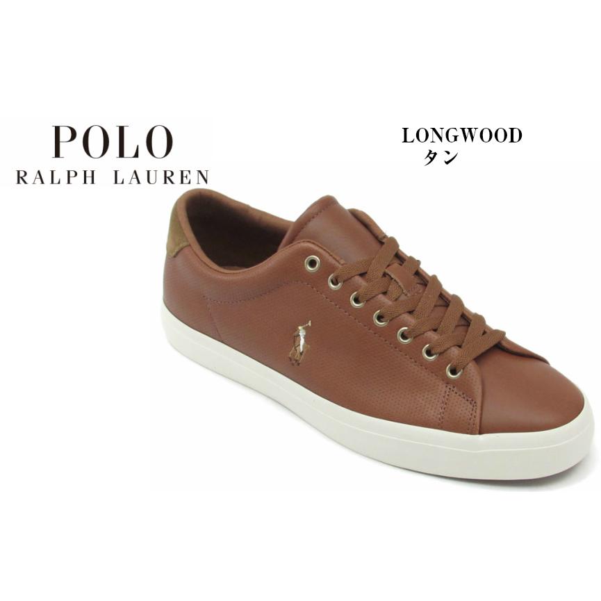 訳あり商品 ポロラルフローレン メンズスニーカー Tan茶色ブラウン 27cm Rd10 スニーカー News Elegantsite Gr