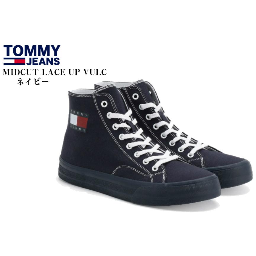 Tommy Hilfiger)TOMMY JEANS トミーヒルフィガー EM00485 MIDCUT LACE