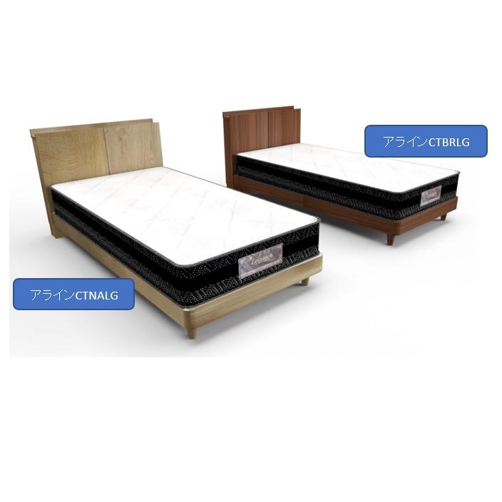 アンネルベッド　ダブルマットレス　ソフト　フレーム付き ダブルベッド マットレス フレームセット アンネルベッド 日本製