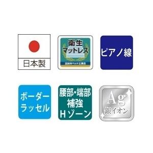 家の中まで設置無料] ダブルマットレス アンネルベッド +シールド