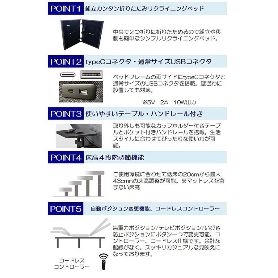 セットでお得！】アンネル 電動ベッド マットレス付 ディスカバリー 2M