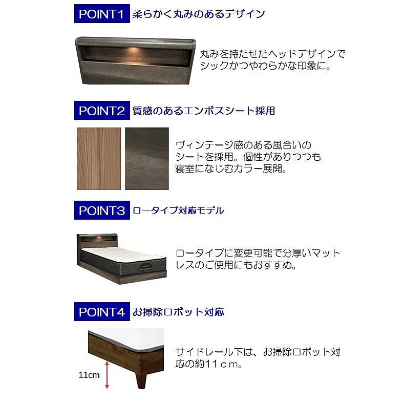 アンネルベッド ベッドフレーム ベントCT LGタイプ 3サイズ対応：S/SD
