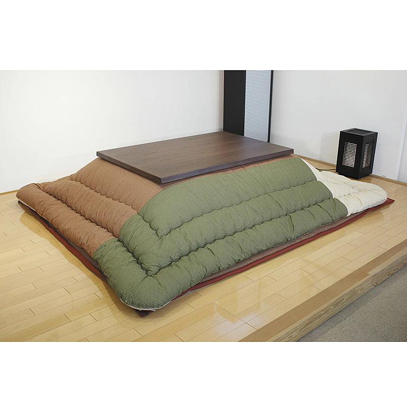 アサヒ 家具調コタツ(日本製) 美品 送料込 アサヒの家具 家具調こたつノーチェKR2サイズ対応：120/150天板：WN板