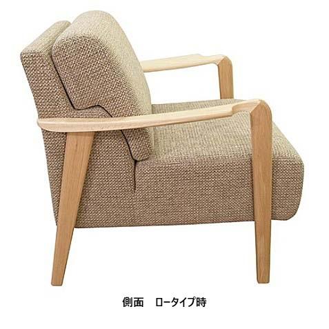 開梱設置送料無料] アサヒの家具 1P回転なしソファ クイック (Quick)木
