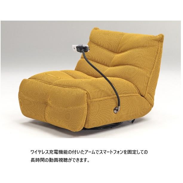 K40209M KD 1P電動ソファ 張地：ファブリック（メッシュ生地）4色対応 