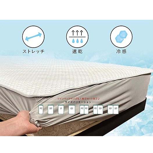 ドリームベッド [うれしいレビュー特典有] のびーる パッドシーツ