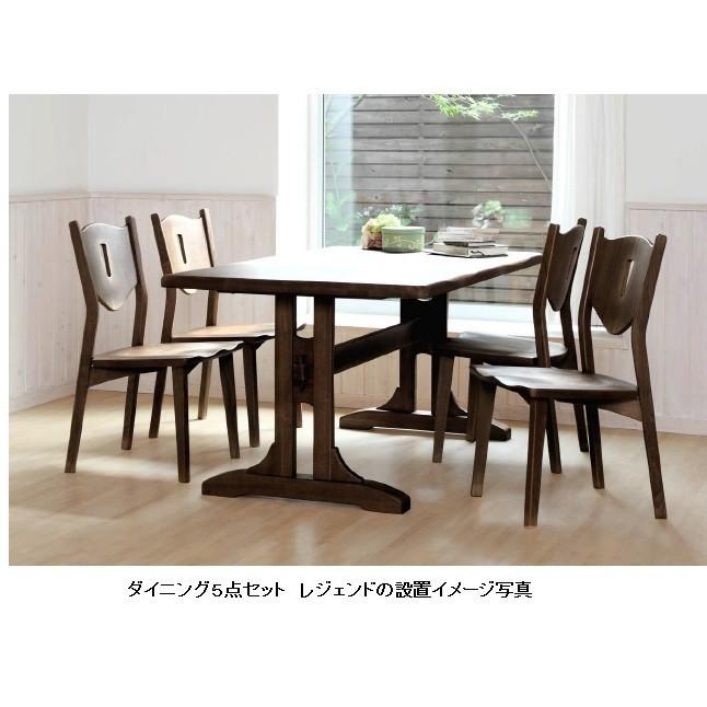 ダイニングチェア レジェンド LGDC11-O 主材：オーク PU塗装DBA色のみ