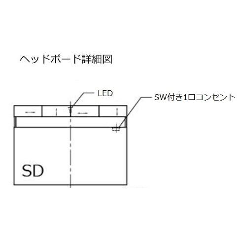 ドリームベッド [開梱設置送料無料] ベッドフレーム イーチョイス3005