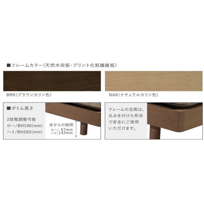 Serta（サータ） [開梱設置送料無料] ベッドフレーム グラスペディア
