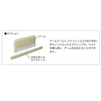ドリームベッド ベッドフレーム HugmiL2400 (ハグミル2400) 2タイプ (アームなし/アームあり) 張地：59色対応 サイズ：5サイズ対応 開梱設置送料無料_2