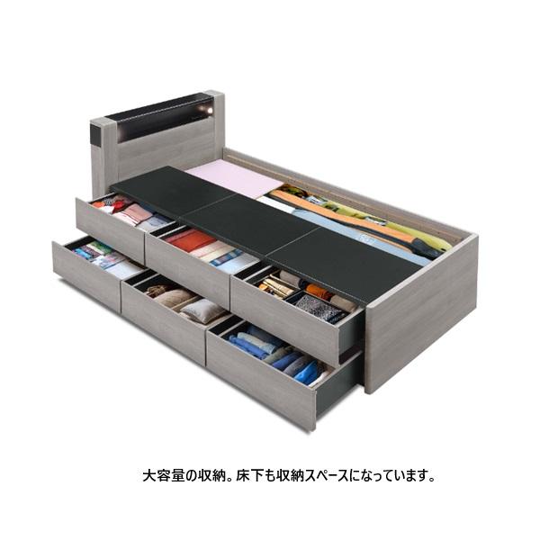 Granz（グランツ） チェストベッド チェスタ サイドBOXタイプ 2サイズ