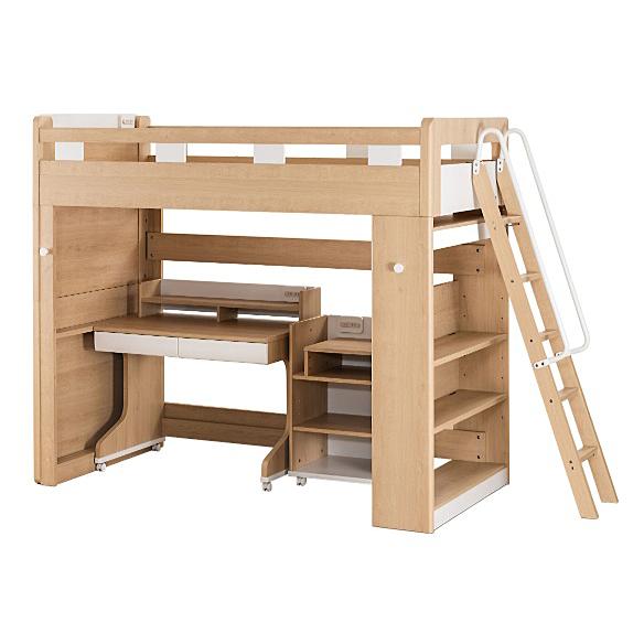 Granz（グランツ） ロフトベッドフルセット ロフトベッド＋デスク＋