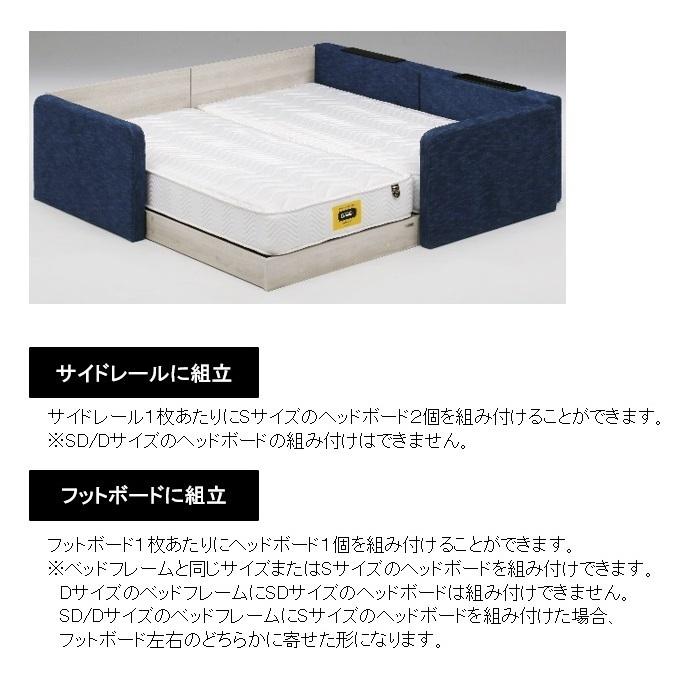 Granz (グランツ) シングルベッド スローグ 棚付キャビネットタイプ 2