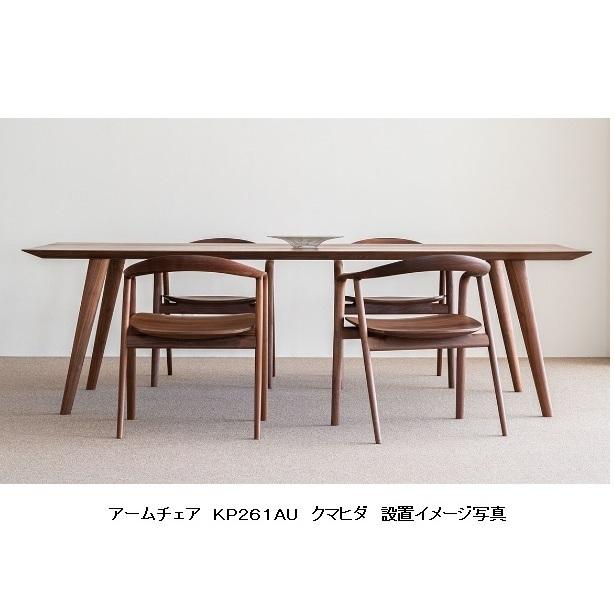 飛騨産業 [開梱設置送料無料] 10年保証 アームチェア (板座) クマヒダ