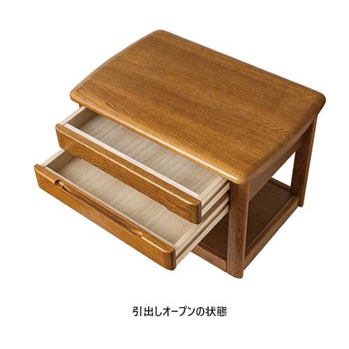 浜本工芸 [送料無料] 5年保証 リビングワゴンB No.1600 主材：オーク 