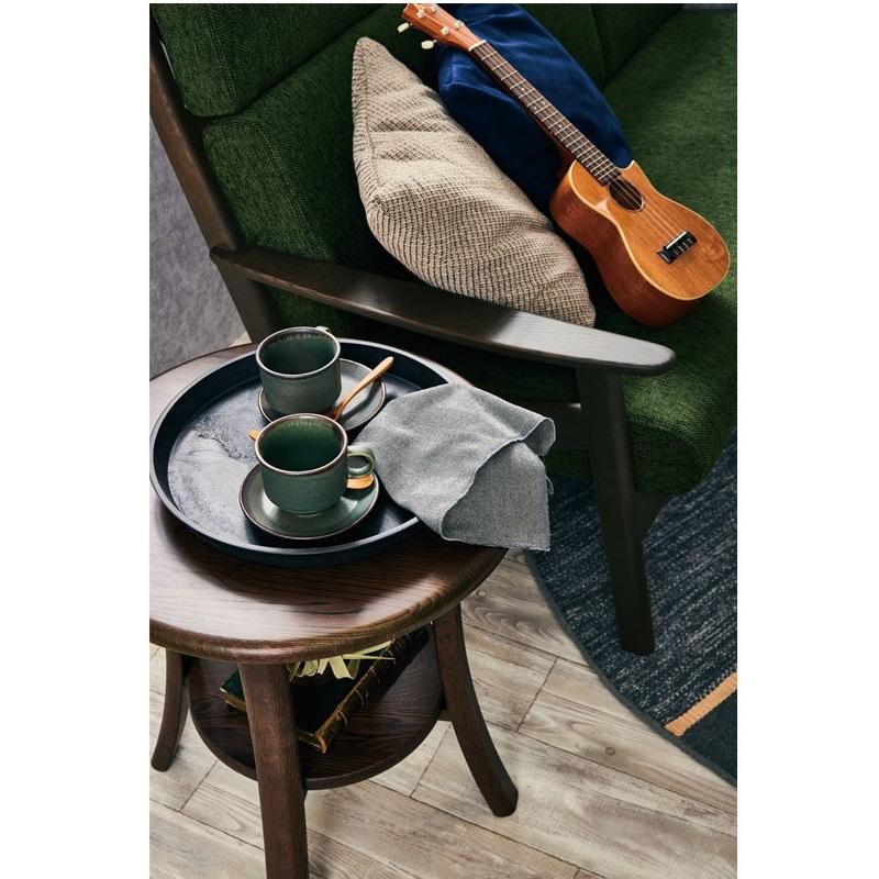 浜本工芸 [送料無料] 5年保証 ラウンドテーブルC No.2200 主材：オーク